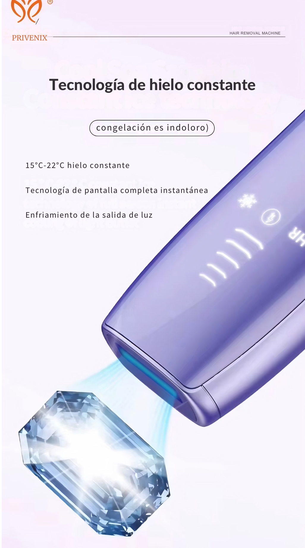 2026 NUEVO Depiladora Láser Fría IPL