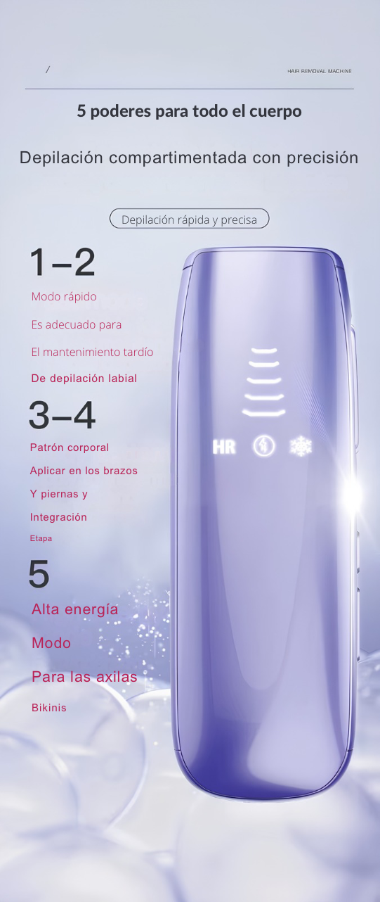 2026 NUEVO Depiladora Láser Fría IPL