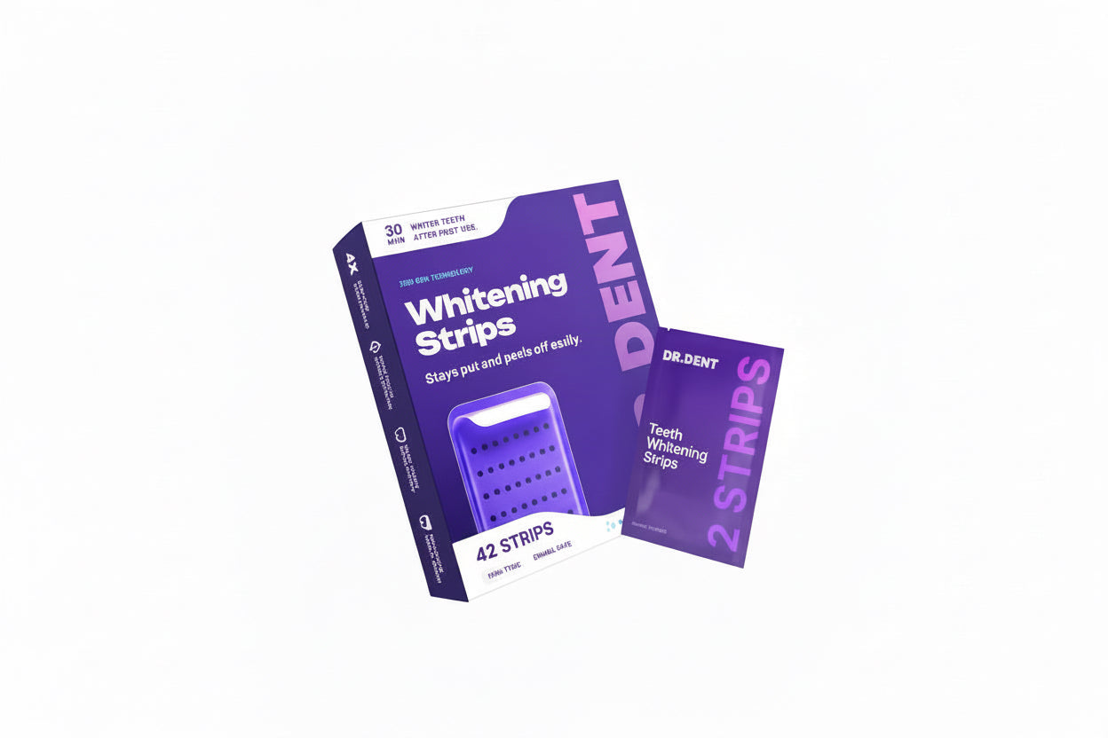 PRIVENIX™ Teeth Whitening Strips – Safe 7 Day Whitening for Sensitive Teeth